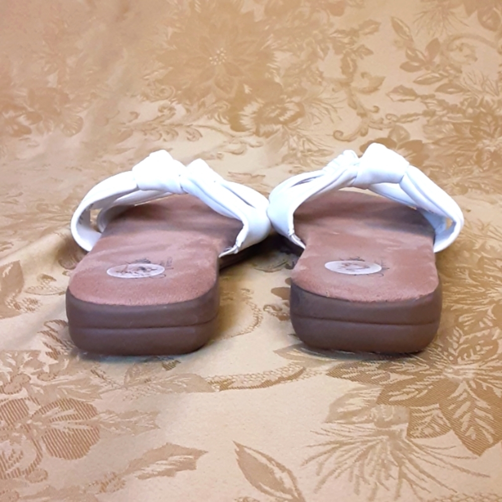LIFE STRIDE Soft white EDEN KOBE Sandal shie Size 7.5 Women's Color White - Picture 6 of 15